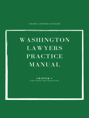 cover image of Washington Lawyers Practice Manual Chapter 1